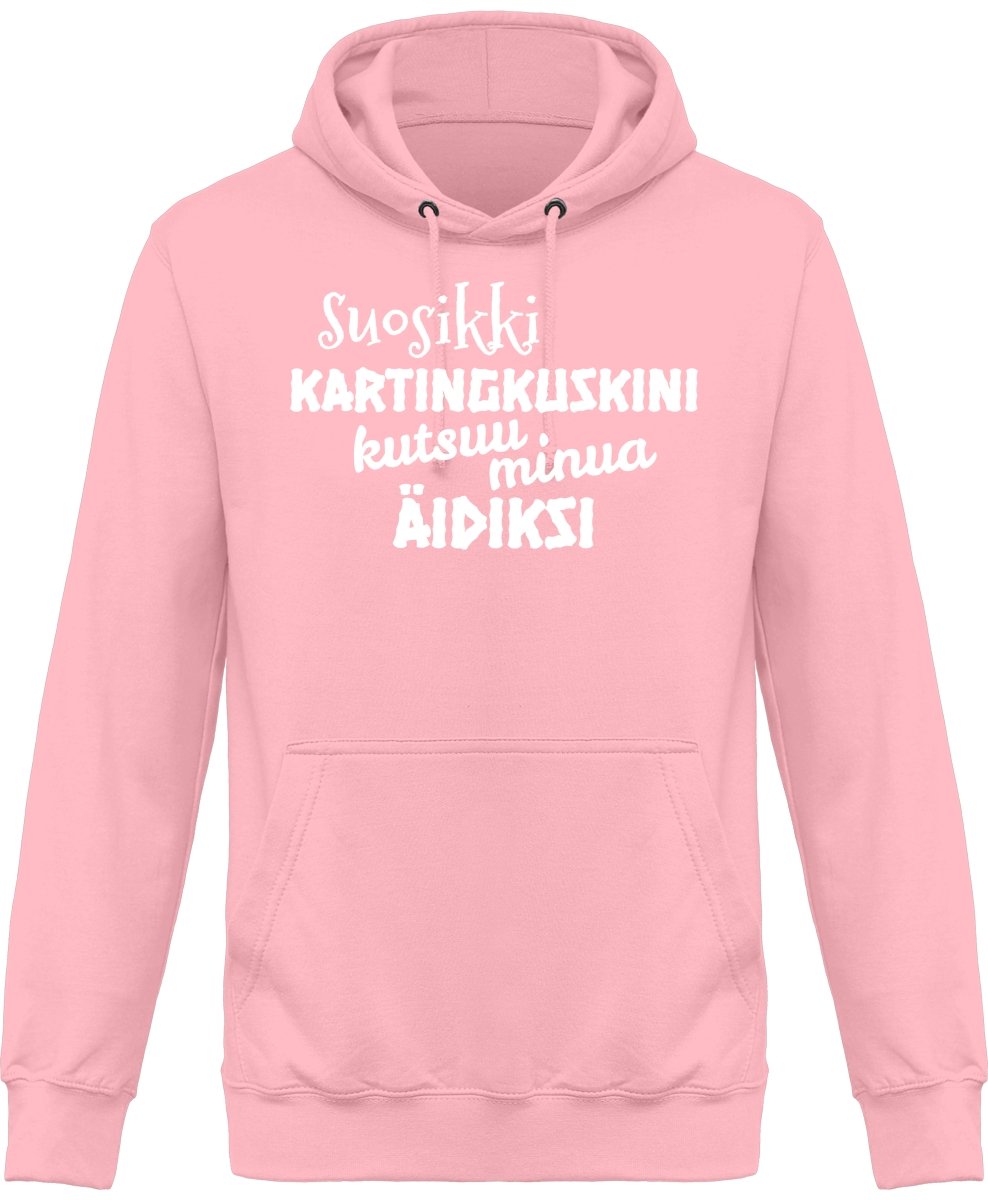 Suosikkikartingkuskini äidiksi huppari unisex - FourFan