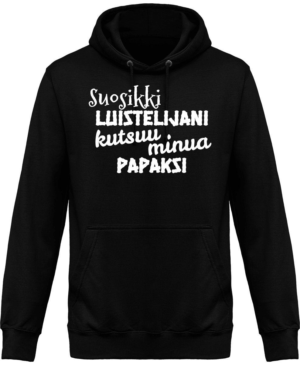 Suosikkiluistelijani kutsuu papaksi huppari - FourFan