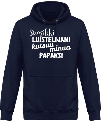 Suosikkiluistelijani kutsuu papaksi huppari - FourFan