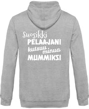 Load image into Gallery viewer, Suosikkipelaajani mummiksi vetoketjullinen huppari unisex - FourFan
