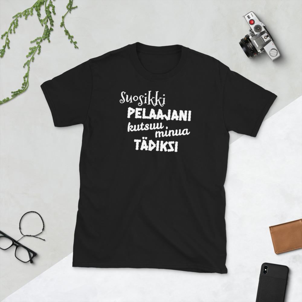 Suosikkipelaajani tädiksi t-paita unisex - FourFan