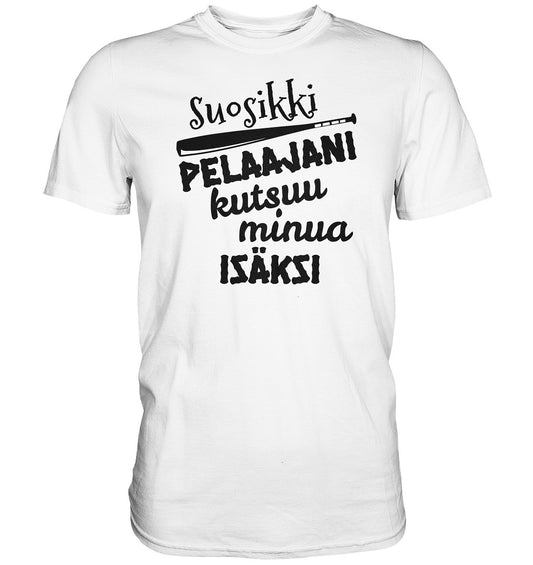 Suosikkipesispelaajani kutsuu isäksi t-paita - FourFan