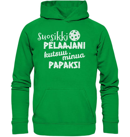 Suosikkisäbäpelaajani papaksi huppari - FourFan