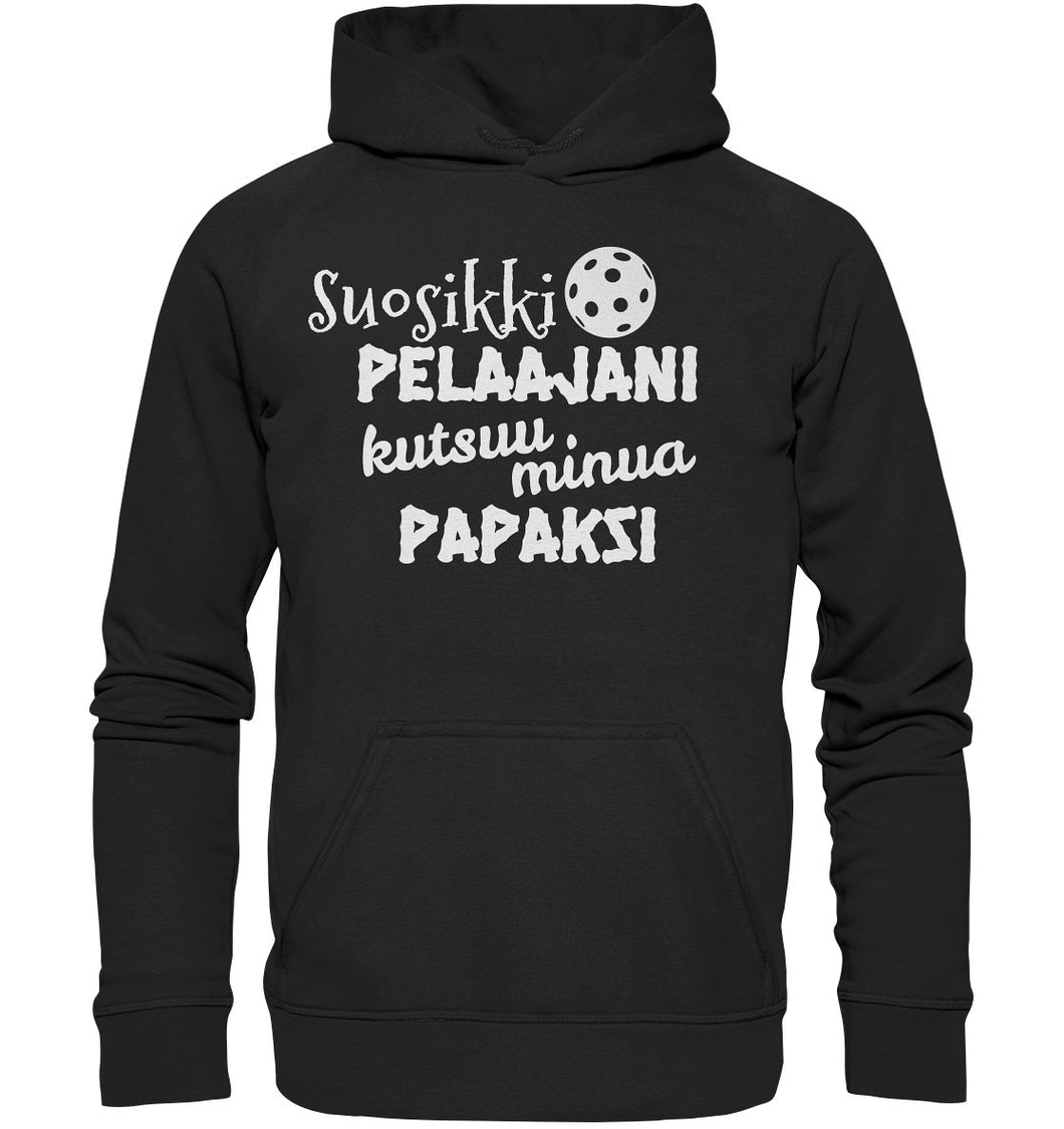 Suosikkisäbäpelaajani papaksi huppari - FourFan