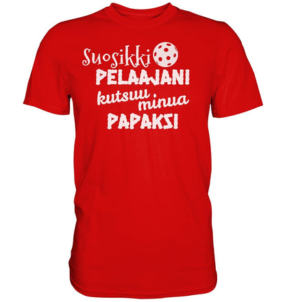 Suosikkisäbäpelaajani papaksi t-paita - FourFan