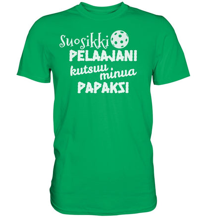 Suosikkisäbäpelaajani papaksi t-paita - FourFan