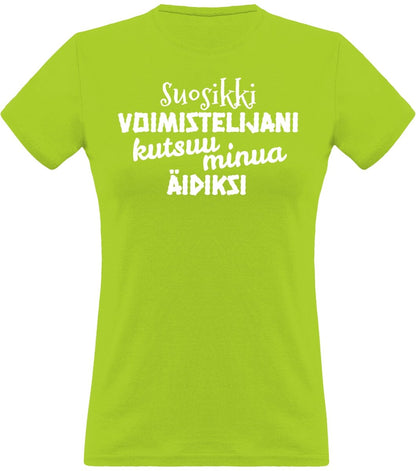 Suosikkivoimistelijani äidiksi klassinen naisten t-paita - FourFan