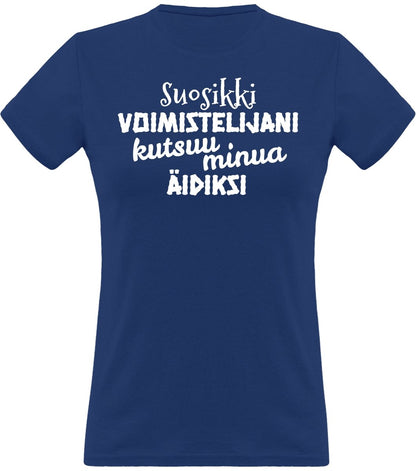 Suosikkivoimistelijani äidiksi klassinen naisten t-paita - FourFan