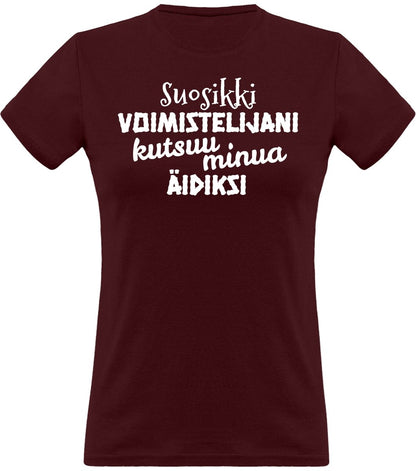 Suosikkivoimistelijani äidiksi klassinen naisten t-paita - FourFan