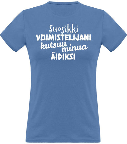 Suosikkivoimistelijani äidiksi klassinen naisten t-paita - FourFan