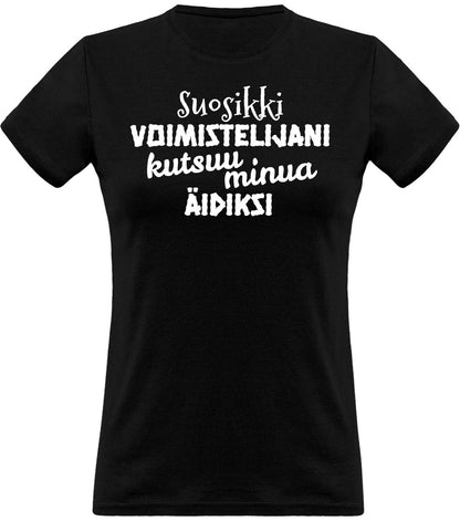 Suosikkivoimistelijani äidiksi klassinen naisten t-paita - FourFan