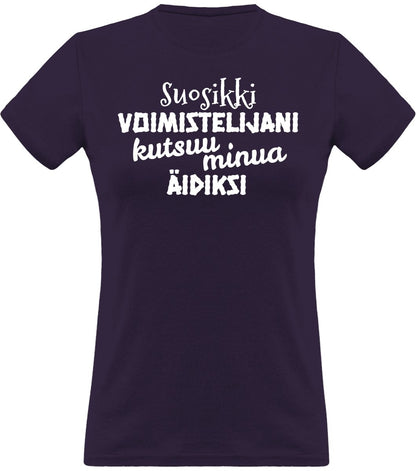 Suosikkivoimistelijani äidiksi klassinen naisten t-paita - FourFan