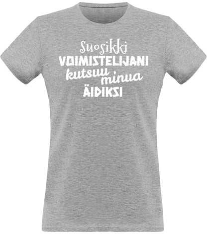 Suosikkivoimistelijani äidiksi klassinen naisten t-paita - FourFan