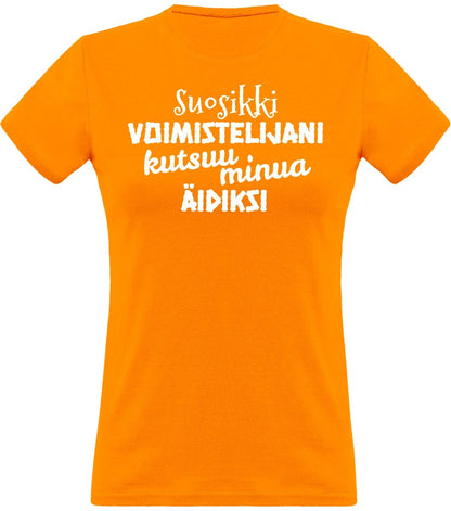 Suosikkivoimistelijani äidiksi klassinen naisten t-paita - FourFan