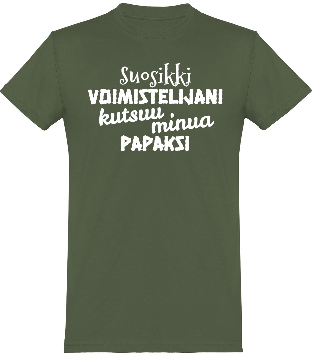 Suosikkivoimistelijani kutsuu papaksi t-paita - FourFan