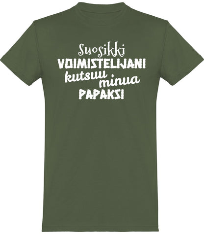 Suosikkivoimistelijani kutsuu papaksi t-paita - FourFan