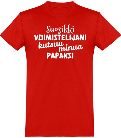 Suosikkivoimistelijani kutsuu papaksi t-paita - FourFan