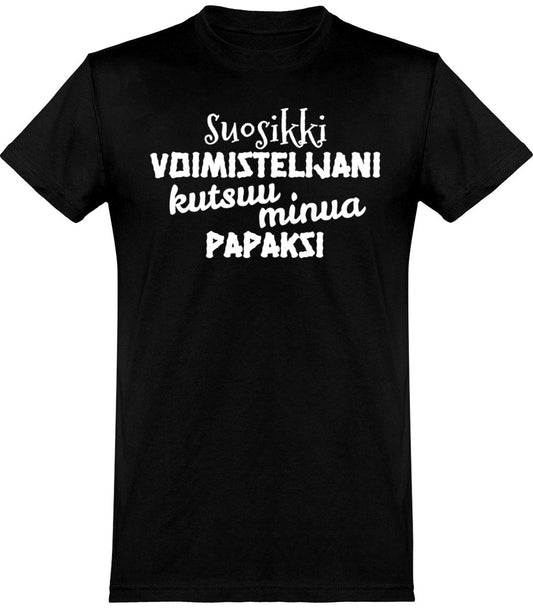 Suosikkivoimistelijani kutsuu papaksi t-paita - FourFan