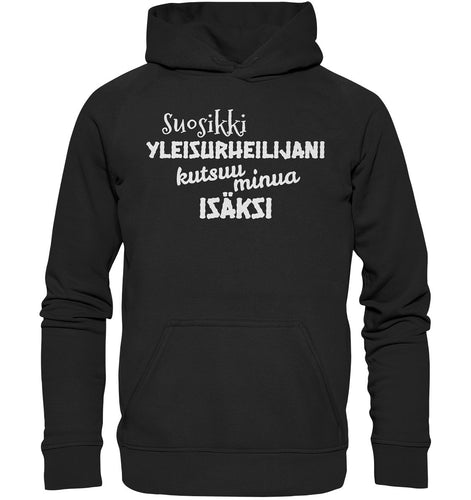 Suosikkiyleisurheilijani isäksi huppari - FourFan