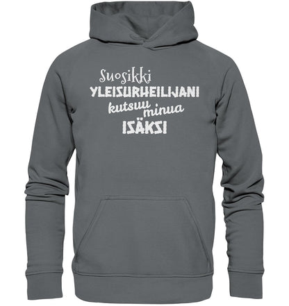 Suosikkiyleisurheilijani isäksi huppari - FourFan