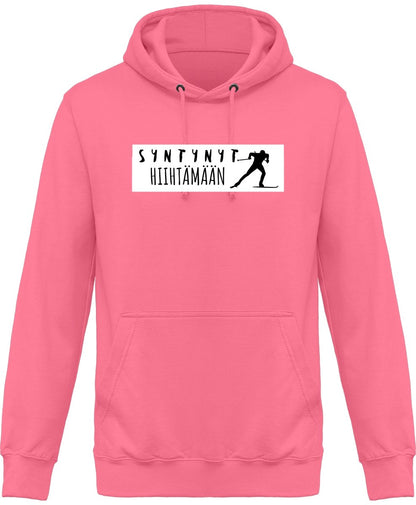 Syntynyt hiihtämään huppari unisex - FourFan