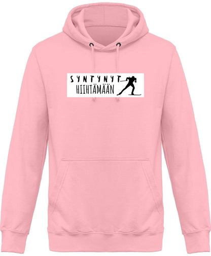 Syntynyt hiihtämään huppari unisex - FourFan