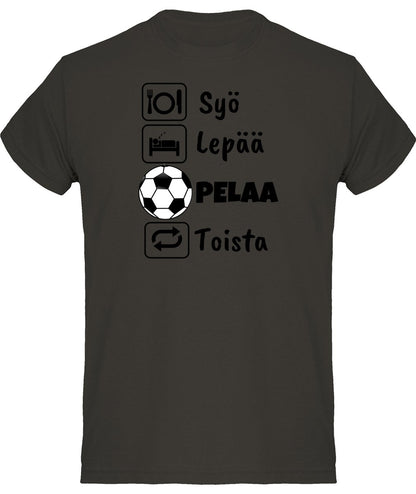 Syö, Lepää, Futis t-paita - FourFan