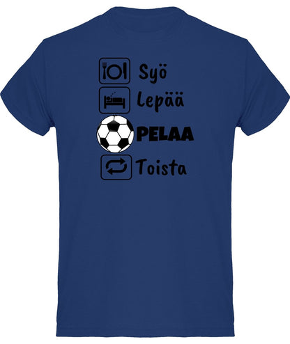 Syö, Lepää, Futis t-paita - FourFan
