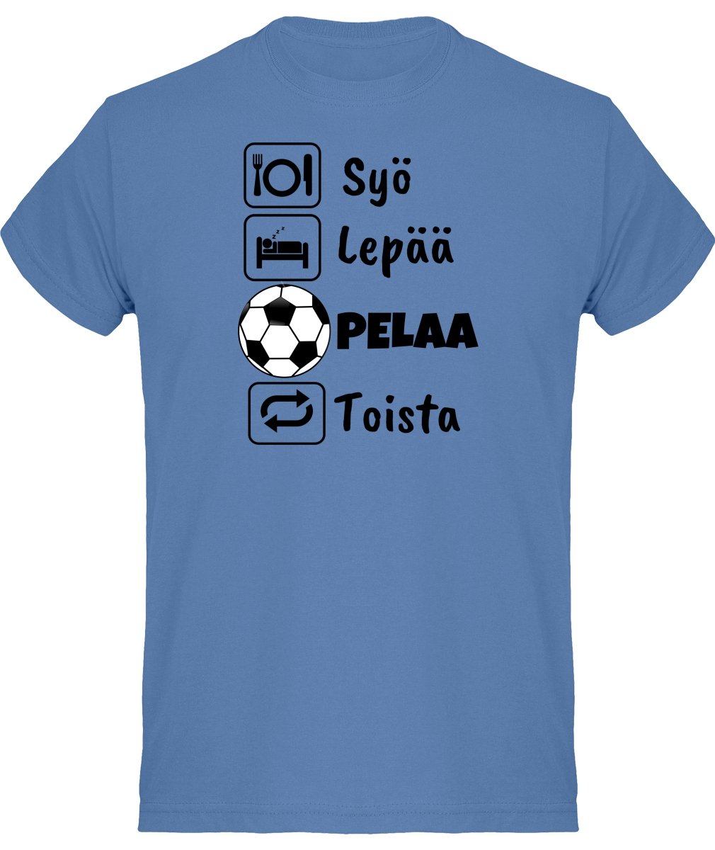 Syö, Lepää, Futis t-paita - FourFan
