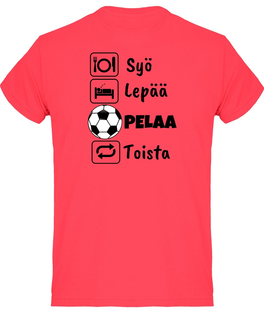 Syö, Lepää, Futis t-paita - FourFan