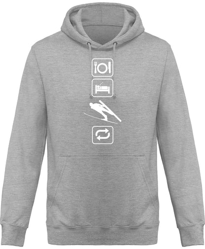 Syö, Lepää, Mäkihyppää huppari unisex - FourFan
