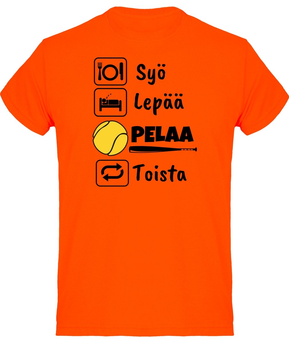 Syö, Lepää pesis t-paita - FourFan