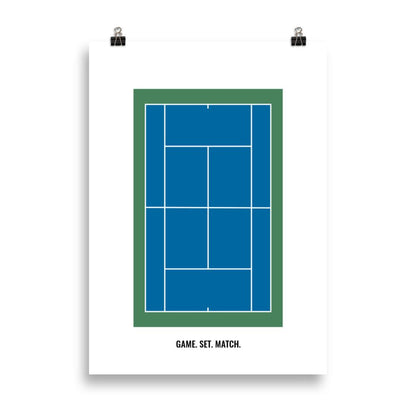 Tennis court US Open juliste - FourFan
