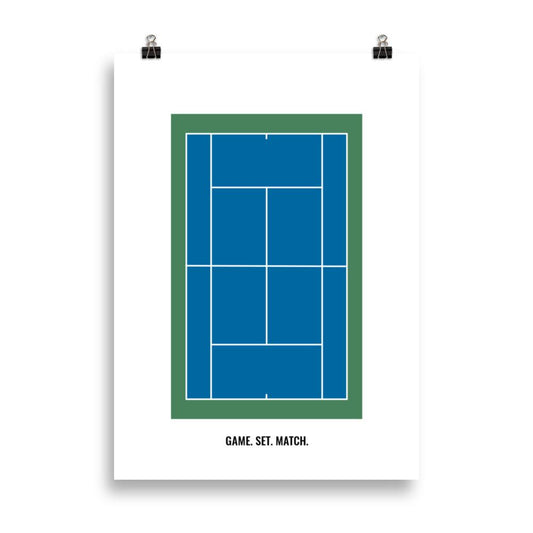 Tennis court US Open juliste - FourFan