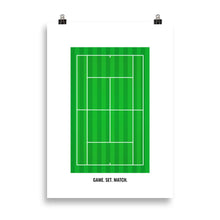 Lataa kuva Galleria-katseluun, Tennis court Wimbledon juliste - FourFan
