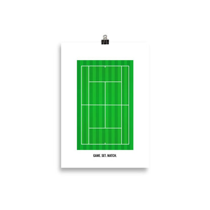 Tennis court Wimbledon juliste - FourFan
