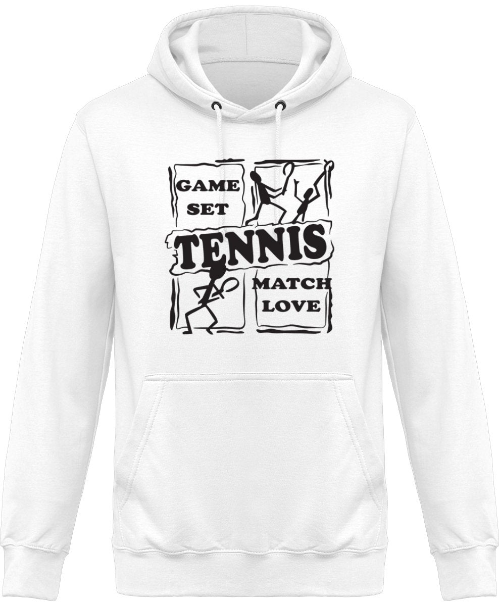 Tennis Game Set Match Love huppari unisex - FourFan