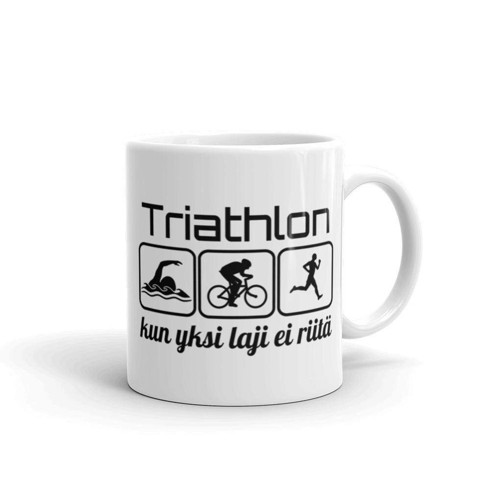 Triathlon kun yksi laji -muki - FourFan