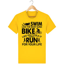 Load image into Gallery viewer, Triathlon Swim like t-paita unisex - FourFan
