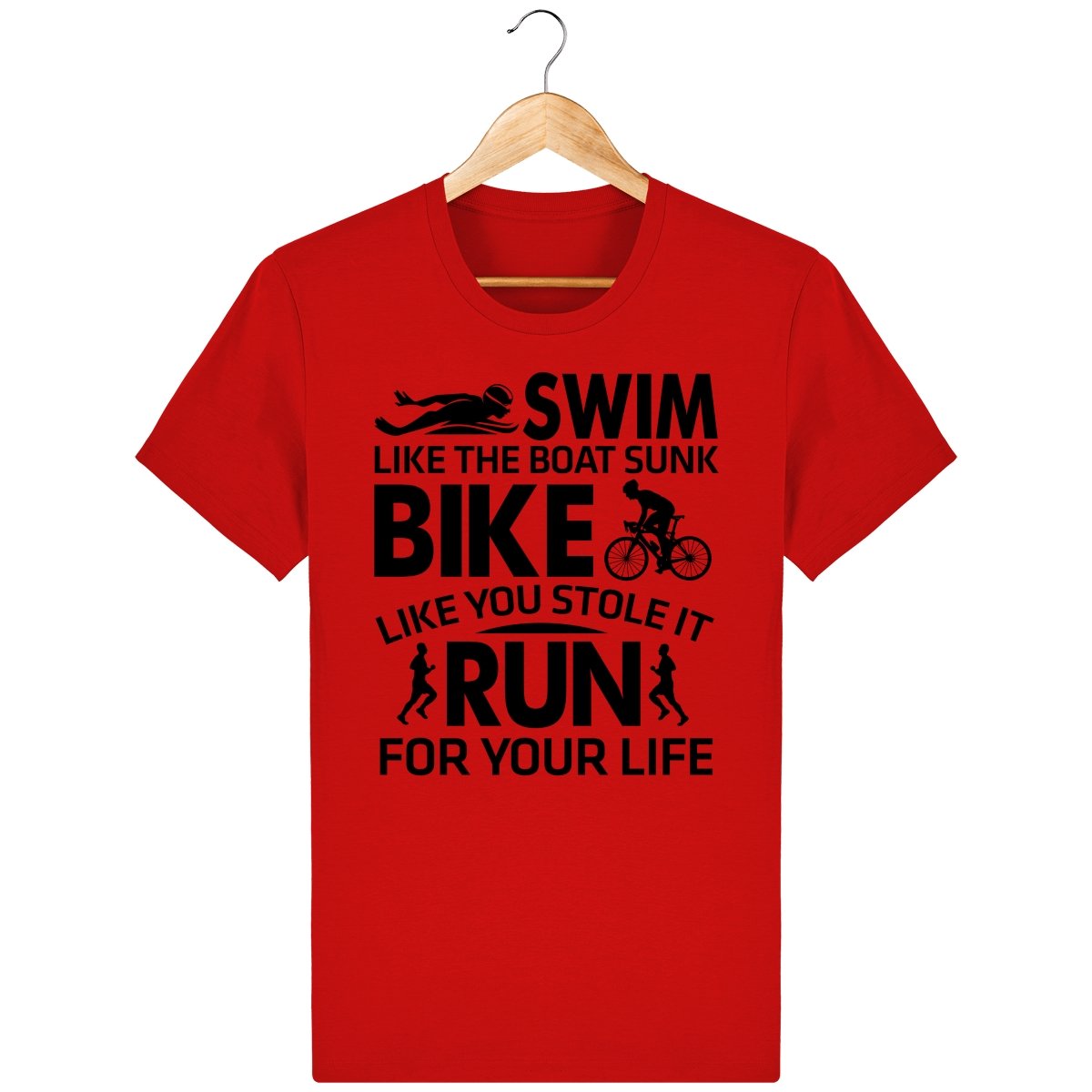 Triathlon Swim like t-paita unisex - FourFan