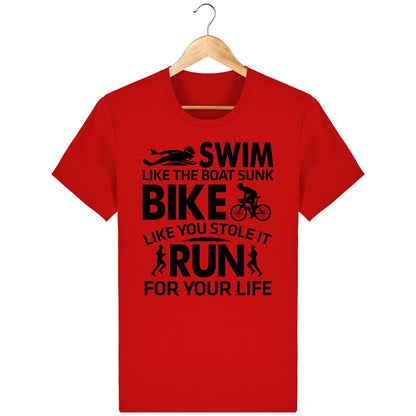 Triathlon Swim like t-paita unisex - FourFan