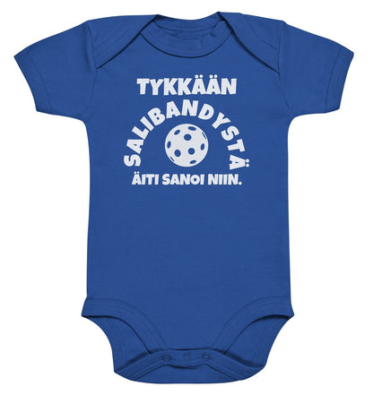 Tykkään salibandystä äiti vauvan body - FourFan