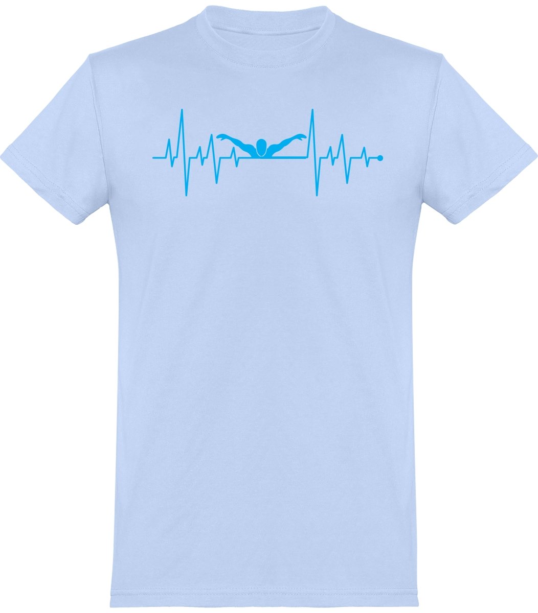 Uimarin syke uinti t-paita unisex - FourFan