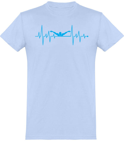 Uimarin syke uinti t-paita unisex - FourFan