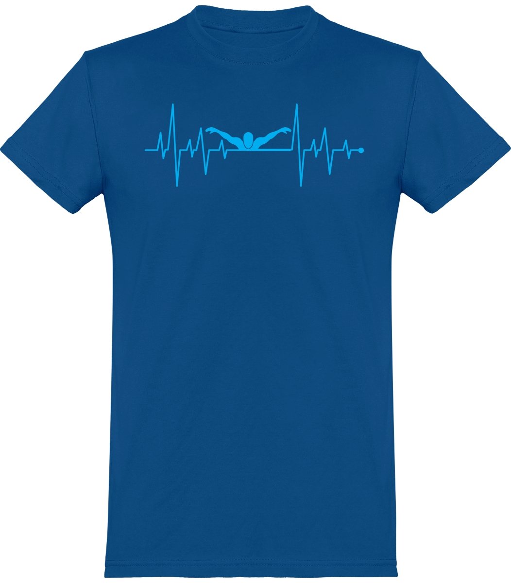 Uimarin syke uinti t-paita unisex - FourFan