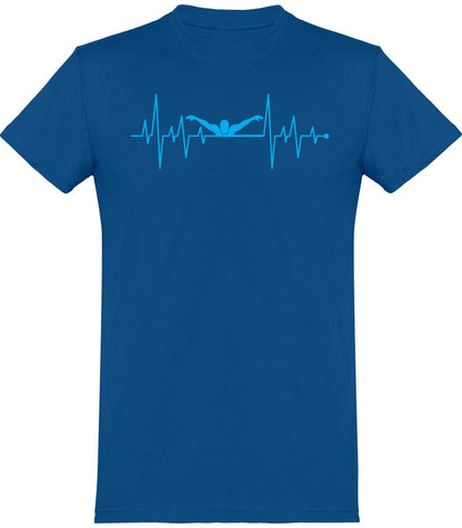 Uimarin syke uinti t-paita unisex - FourFan
