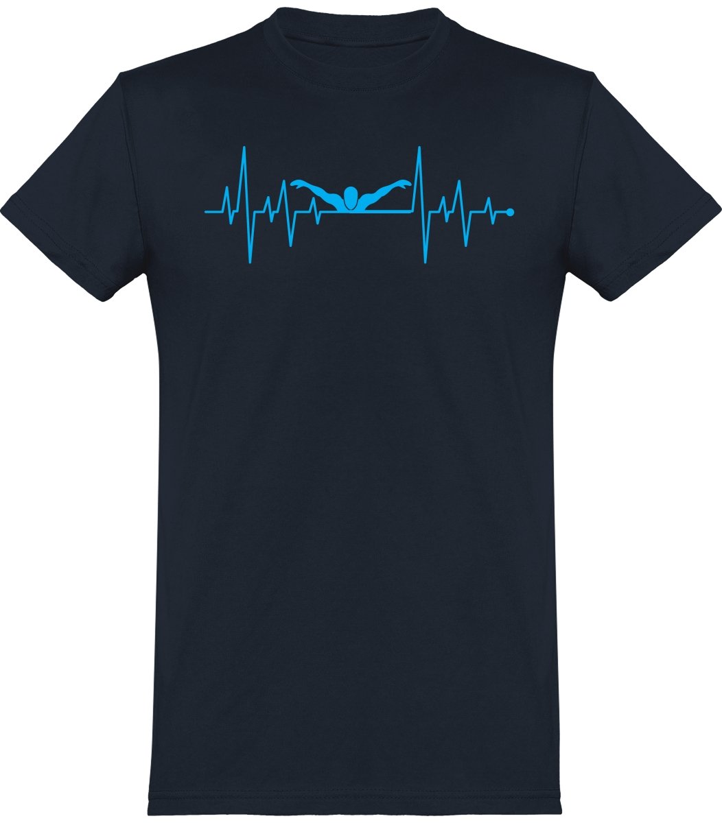Uimarin syke uinti t-paita unisex - FourFan