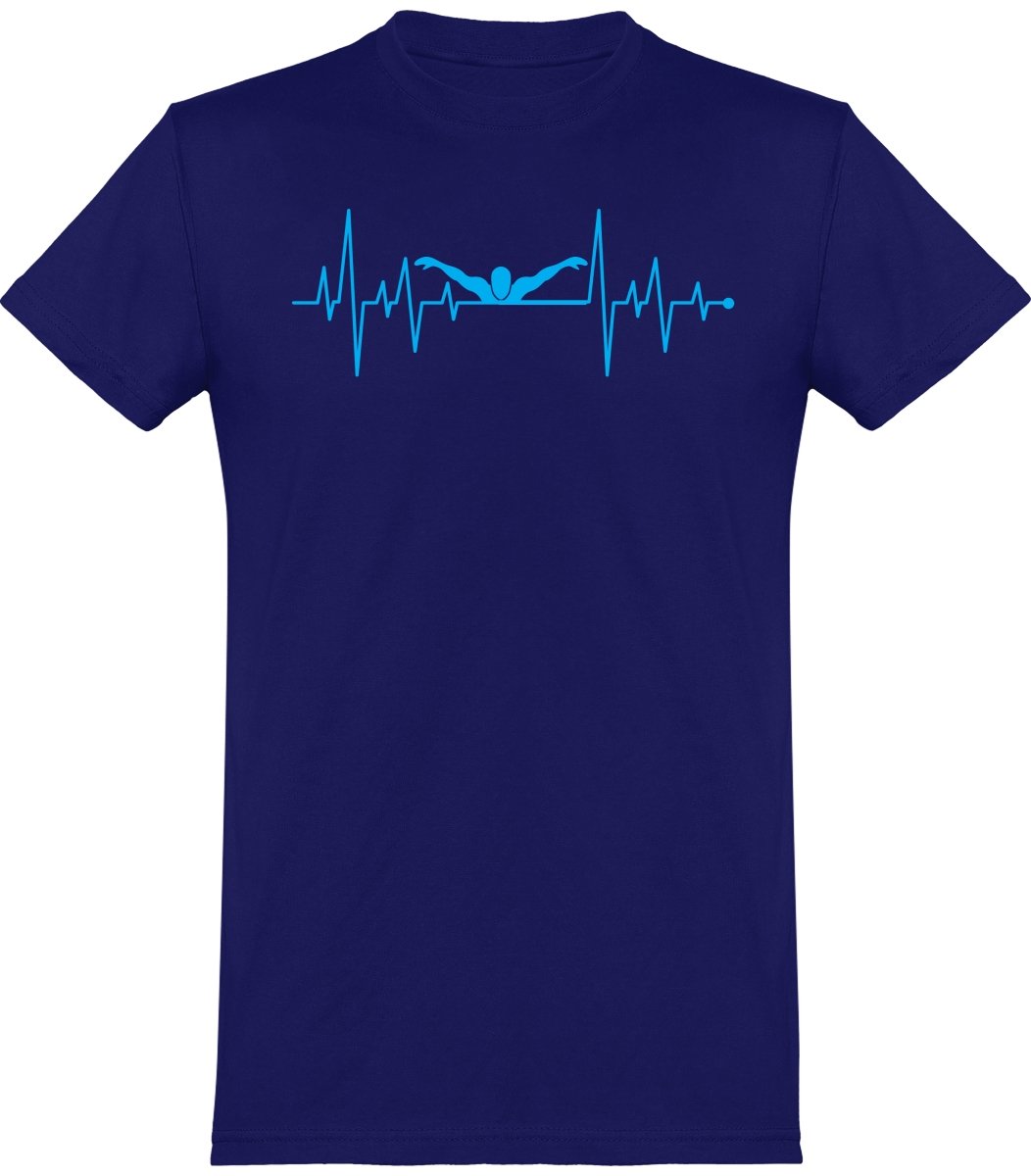 Uimarin syke uinti t-paita unisex - FourFan