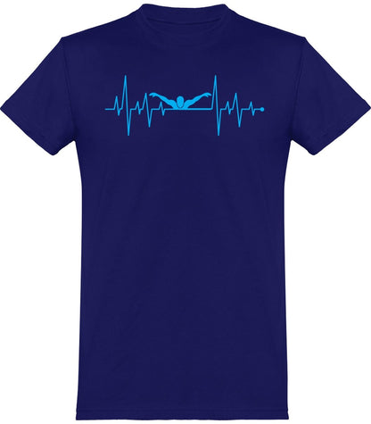 Uimarin syke uinti t-paita unisex - FourFan
