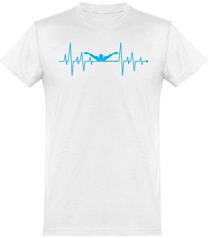 Uimarin syke uinti t-paita unisex - FourFan
